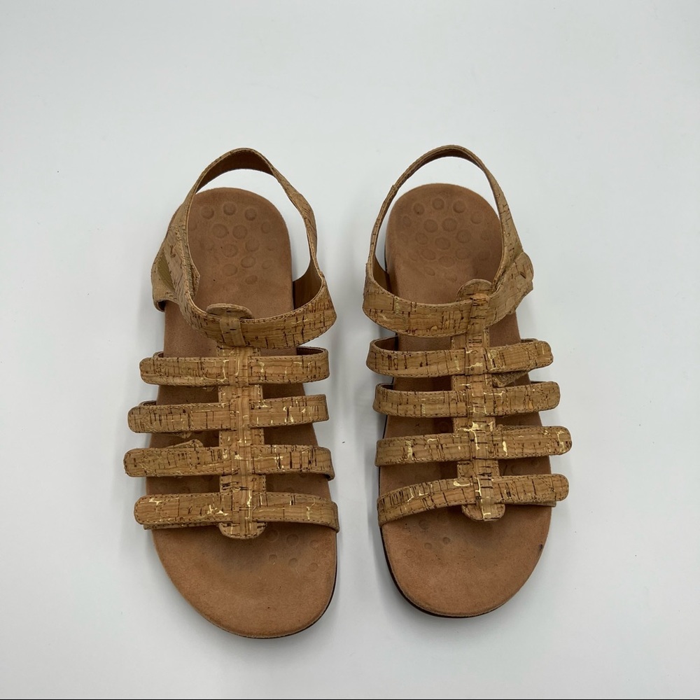Vionic Harissa Slingback Natural Cork Women's Sandal Size 10 - Picture 2 of 7